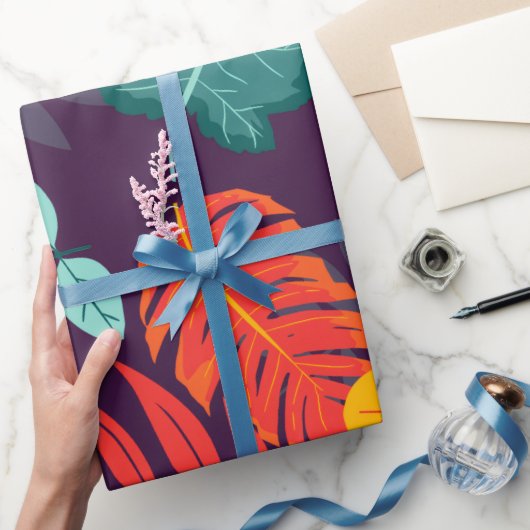 Vet Tropisch Blad Inpakpapier (Geschenken)