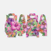 Vet Tropisch Hawaiian Flowers Patroon Bedankdoosjes (Uitgevouwen)