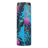 Vet Tropisch oliepatroon met Hummingbird Thermosbeker (Achterkant)