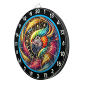 Vet Tropisch Parrot Dartbord Delight (Voorkant Rechts)