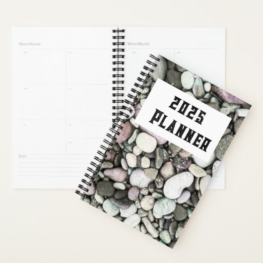 Vet Tropisch Patroon Monogram 2025 Planner (Display)