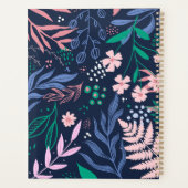Vet Tropische Botanische Planner Stijlvol & Levend (Achterkant)
