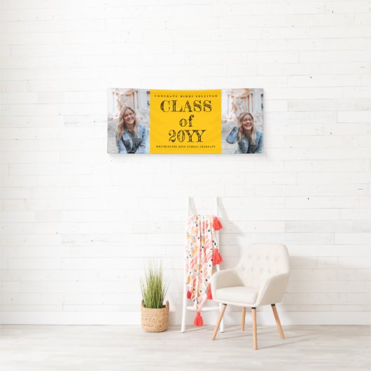 Vet Type 2 Foto-Afstuderen Spandoek (Insitu)