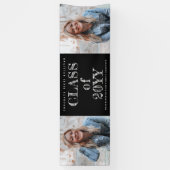 Vet Type 2 Foto-Afstuderen Spandoek (Verticaal)