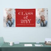 Vet Type 2 Foto-Afstuderen Spandoek (Beurs)