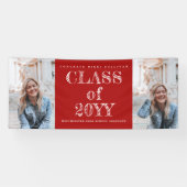 Vet Type 2 Foto-Afstuderen Spandoek (Horizontaal)