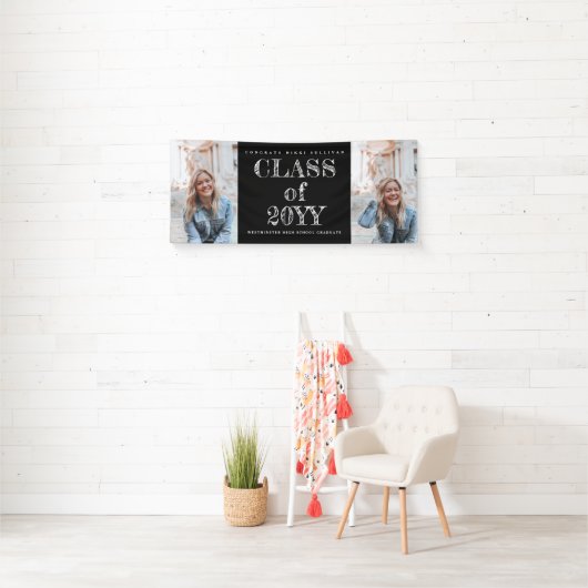 Vet Type 2 Foto-Afstuderen Spandoek (Insitu)