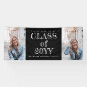 Vet Type 2 Foto-Afstuderen Spandoek (Horizontaal)