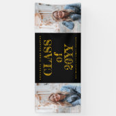 Vet Type 2 Foto-Afstuderen Spandoek (Verticaal)