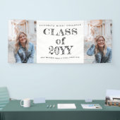 Vet Type 2 Foto-Afstuderen Spandoek (Beurs)