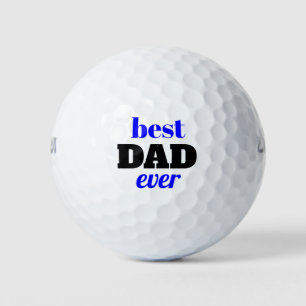 Vet Typografie Beste Pa Ooit Vaderdag Golfballen