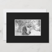 Vet typografie Dank je acht fotocollage Bedankkaart (Achterkant)