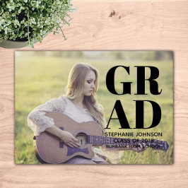 Vet Typografie Foto Afstuderen | Zwart Kaart