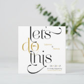 Vet Typografie laat dit doen sparen de Datum Kaart (Staand voorkant)