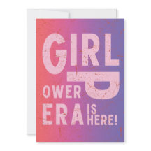 Vet Typografie Modern Meisje Power 8 maart