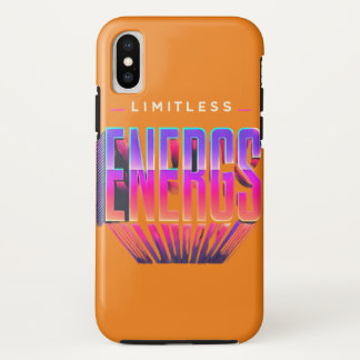 Vet Typografie Telefoon Hoesje met Gradient "Limit