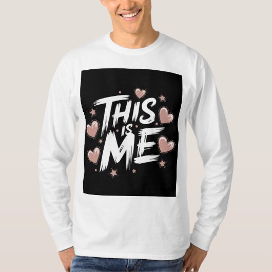 Vet typografisch ontwerp t-shirt (Voorkant)