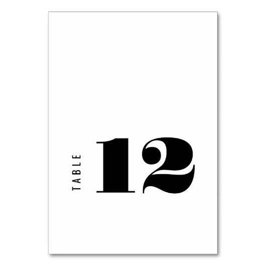 Vet Uniek Hedendaags Zwart Wit Bruiloft Kaart (Voorkant)