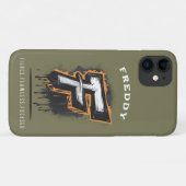 Vet Urban Style Graffiti "F" telefoonhoesje Case-Mate iPhone Case (Achterkant (horizontaal))