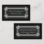 vet van 1919 visitekaartje (Voorkant / Achterkant)