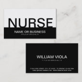 vet VERPLEEGEN Visitekaartje (Voorkant / Achterkant)