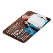 Vet verzoek sparen de Datum Magnet Magneet (Linkerzijde)