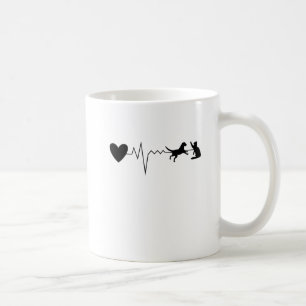 Vet Veterinarian Heartbeat Pulse Koffiemok