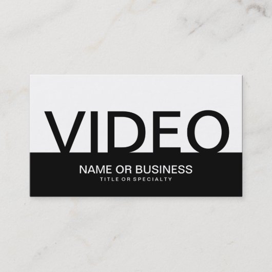 vet VIDEO Visitekaartje (Voorkant)