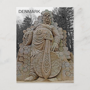 Vet Viking Denmark Briefkaart! Briefkaart