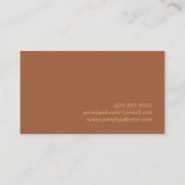 Vet Visitekaartje (Achterkant)