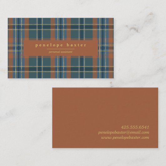 Vet Visitekaartje (Voorkant / Achterkant)