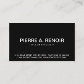 vet visitekaartje (Achterkant)