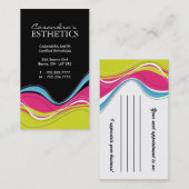 Vet Visitekaartje Afsprakenkaartje (Voorkant / Achterkant)