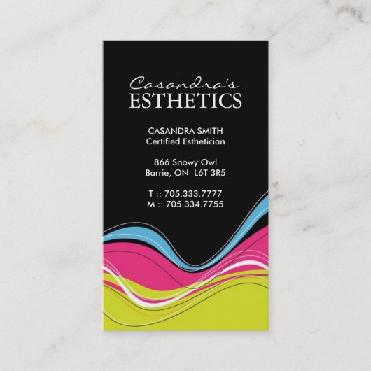 Vet Visitekaartje Afsprakenkaartje (Voorkant)