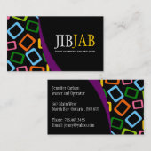 Vet Visitekaartje en trillend (Voorkant / Achterkant)