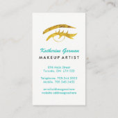 Vet Visitekaartjes voor het maken en het wassen (Achterkant)