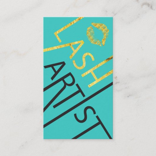 Vet Visitekaartjes voor het maken en het wassen (Voorkant)