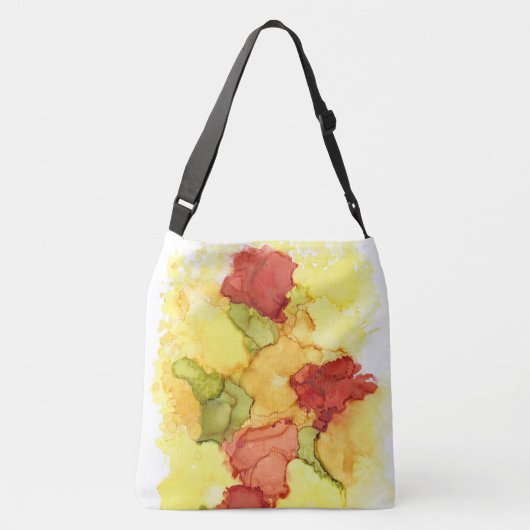 Vet, vivid en kleurrijk Tas (Achterkant)