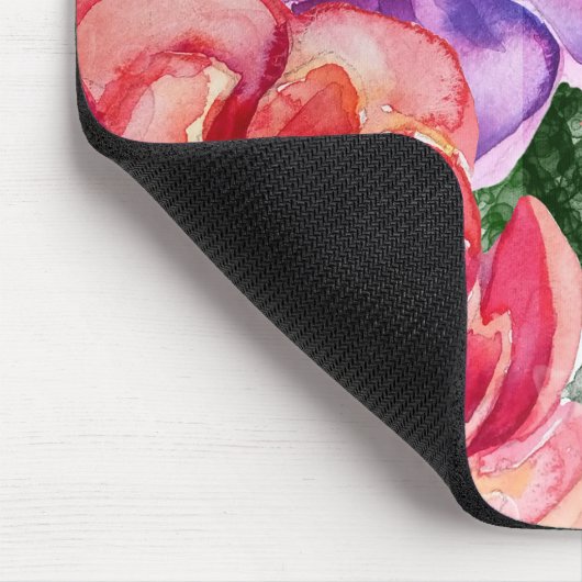 Vet Vivid Vibrant kleurig Succulent Muismat (Hoek)