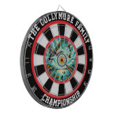 Vet Vliegende Ducks Doel Ontwerp Dartbord (Voorkant Links)