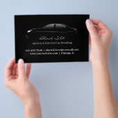 Vet voor automatische details flyer (Hand)