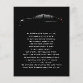 Vet voor autoverkoop flyer (Achterkant)