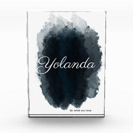 Vet voor geïnkte handtekening fotoblokken