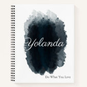 Vet voor geïnkte handtekening notitieboek (Voorkant)