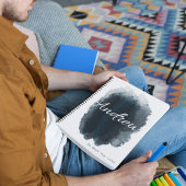 Vet voor geïnkte handtekening notitieboek