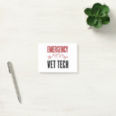 Vet voor noodgevallen Tech Critical Care Veterinar Post-it® Notes (Kantoor)