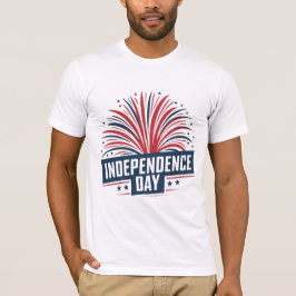 Vet vuurwerk Onafhankelijkheidsdag T-shirt