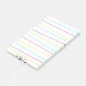 Vet Wacky Lines Post-it Notes (Schuin)