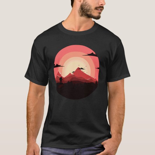 Vet wandelapparaat t-shirt (Voorkant)