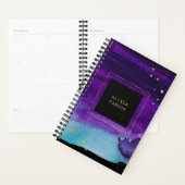 Vet Waterverf plastic met Faux Gold Watch-accessoi Planner (Display)
